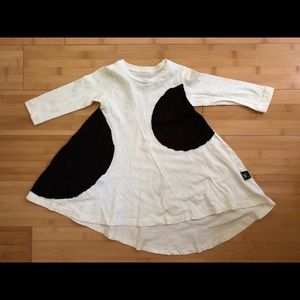 Nu Nu Nu black and white dress size 12-18M